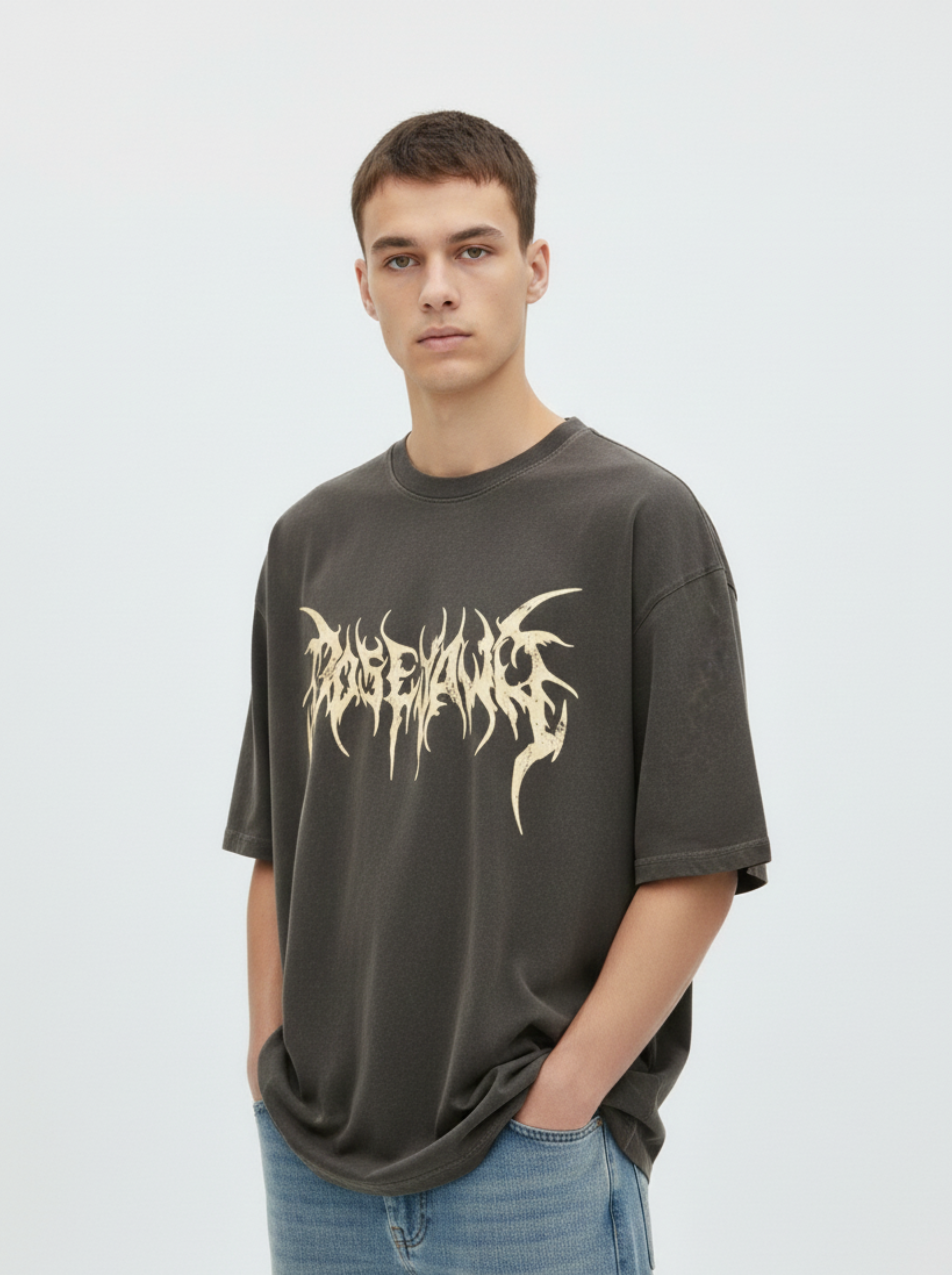 Nightcore Graphics Relaxed Fit T-Shirt