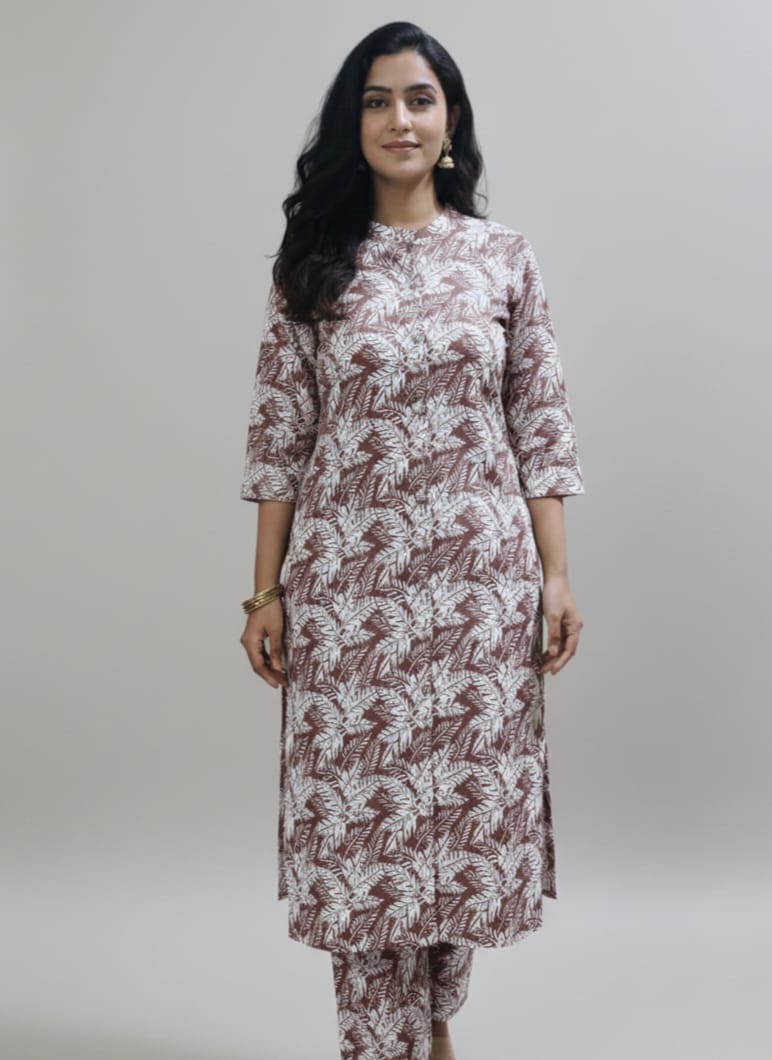 Linen Cotton Co-ord Set