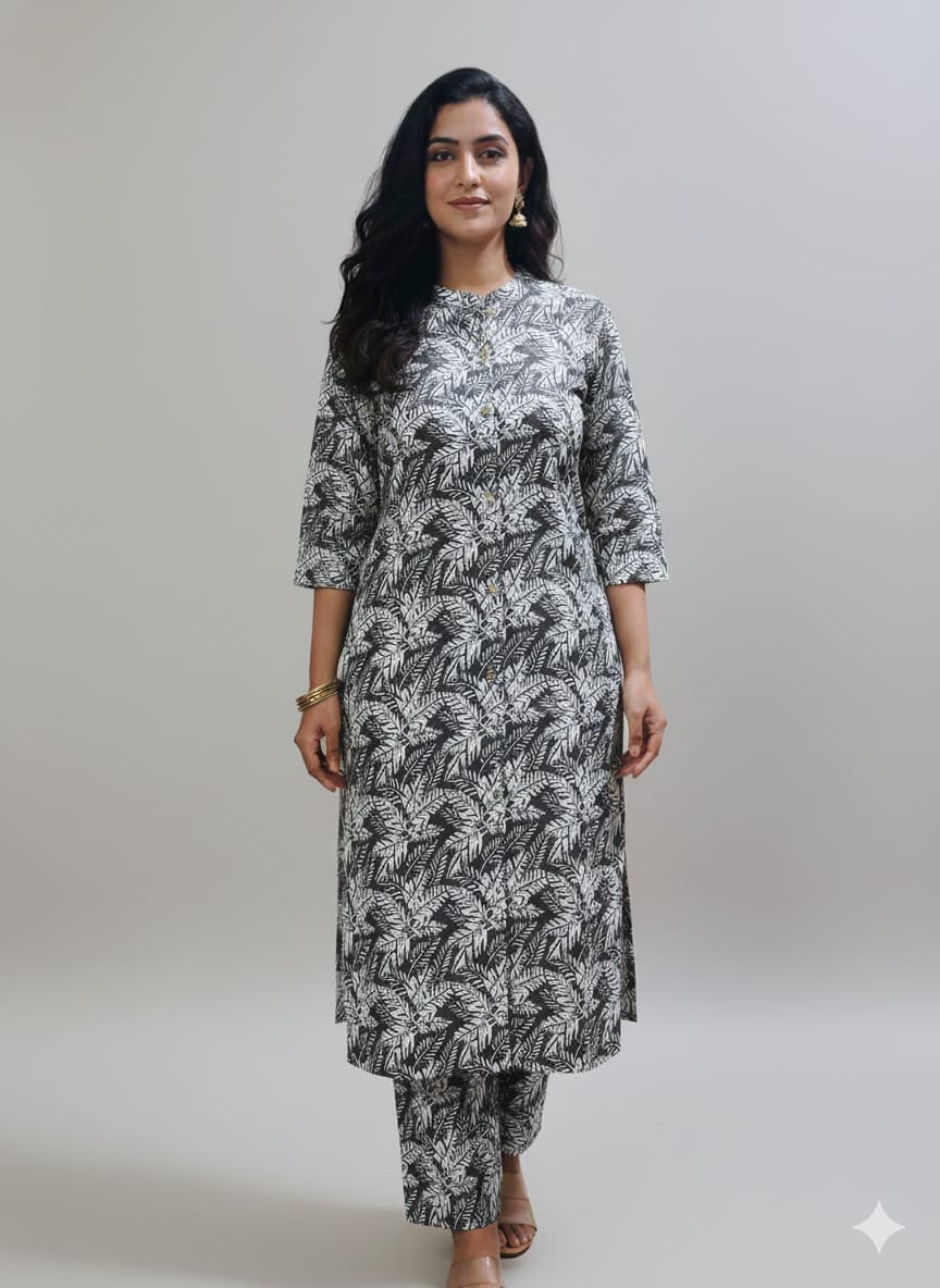 Linen Cotton Co-ord Set