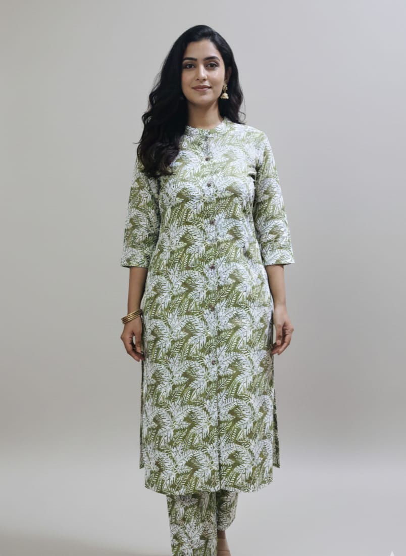 Linen Cotton Co-ord Set