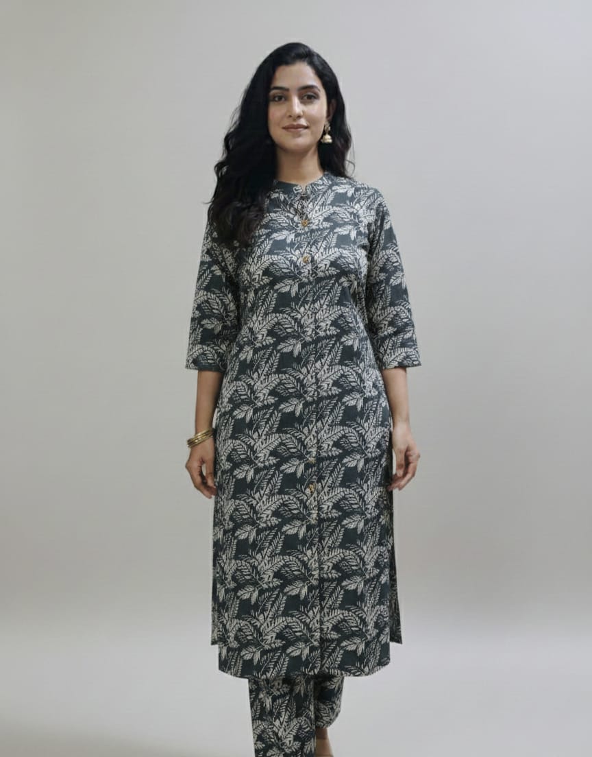 Linen Cotton Co-ord Set